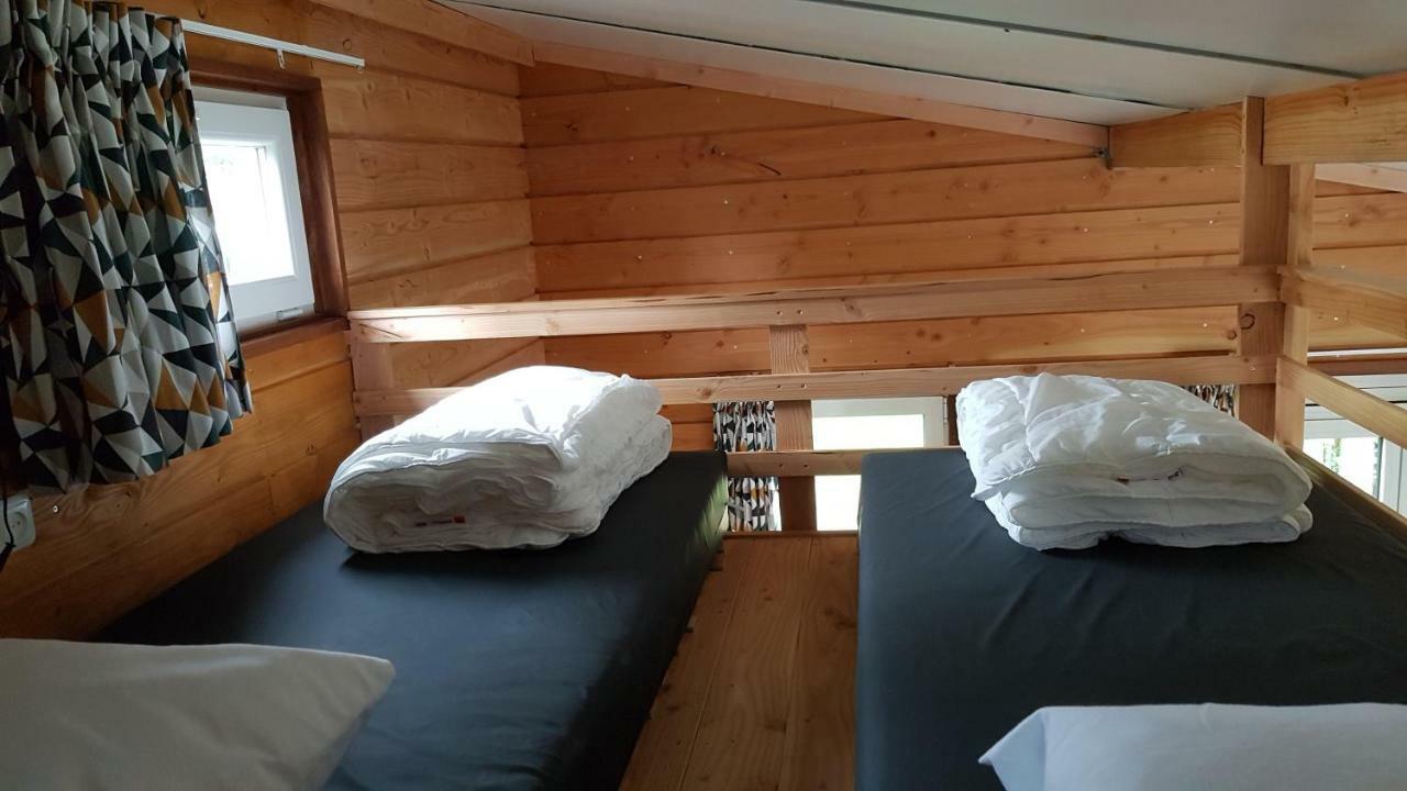 Chalet de Schenk- Camping 't Dekske Wintelre Exterior foto